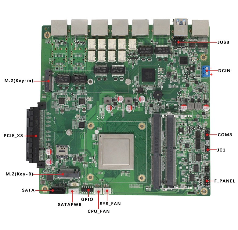 飞腾网络安全工控主板N201F(图4) 飞腾网络安全工控主板N201F(图4)