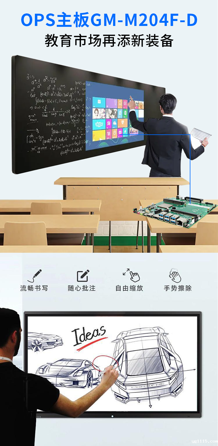 【开云体育最新下载软件新品发布】飞腾D2000国产OPS主板，让教育设备智慧融合！(图1)